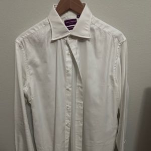 White Royal Twill Spier and Mackay Monti Shirt